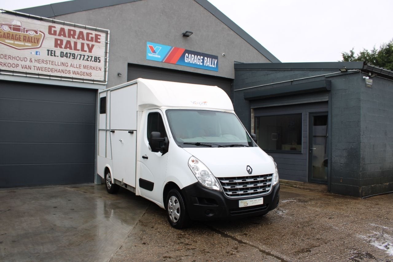 Renault Master Paardencamionette rijbewijs B 21500 excl btw, Autos, Euro 5, Achat, Entreprise, 3 places