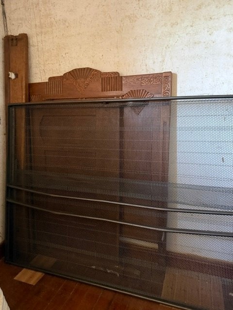 Complete Antieke Art Deco Slaapkamer Set (Eik, '20/'30), Ophalen