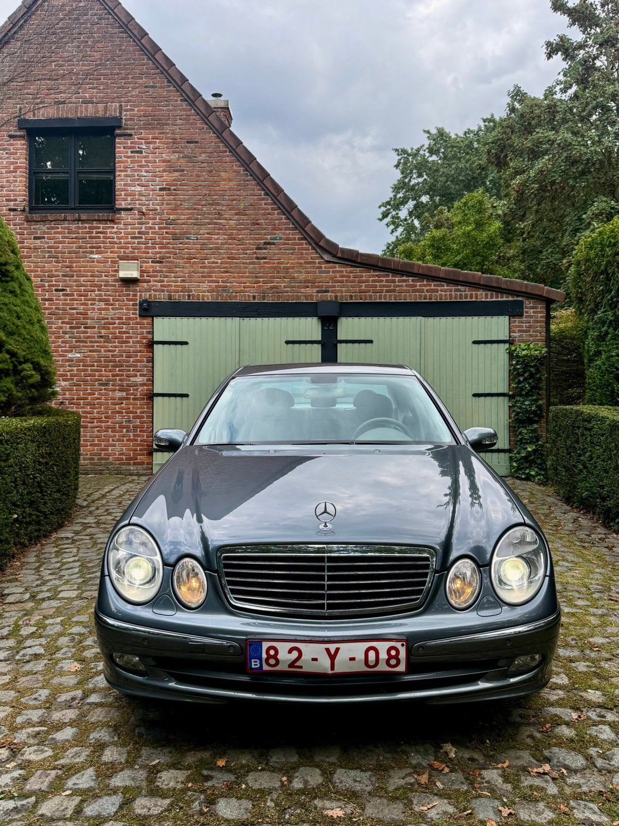 Mercedes E-classe 220 CDI “Avantgarde” // Automaat, Auto's, Dealer onderhouden, Beige, Automatische klimaatregeling, Bruin