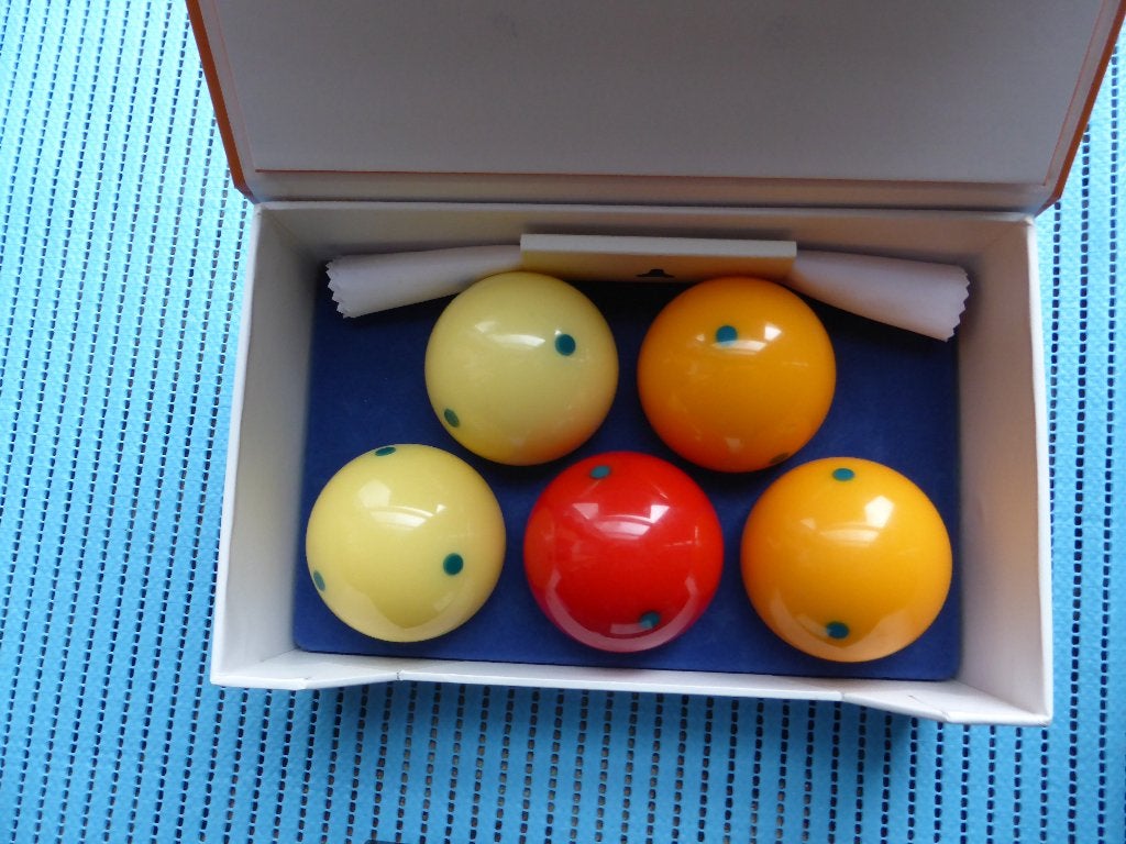biljart, Sport en Fitness, Ophalen of Verzenden, Zo goed als nieuw, Keu of Ballen
