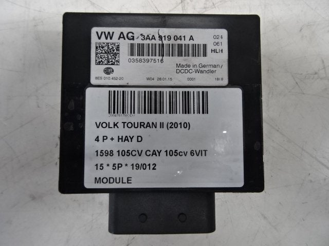 UNITE ELECTRONIQUE Touran (1T1 / T2) (3AA919041A), Utilisé, Volkswagen