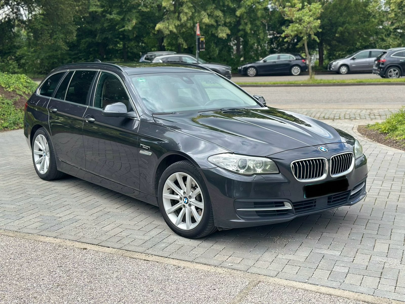 BMW 520D EURO6B FACELIFT, Auto's, BMW, Particulier, Diesel, Euro 6, Automaat, Grijs, Ophalen