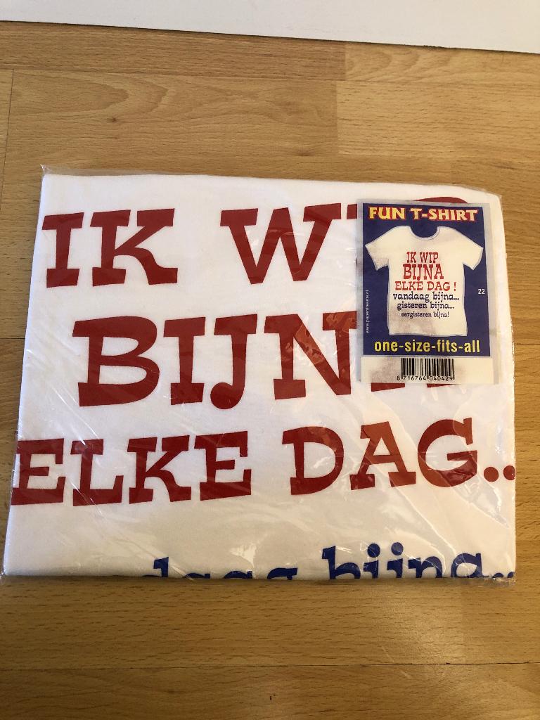 Fun T-shirt, Ophalen of Verzenden, Nieuw