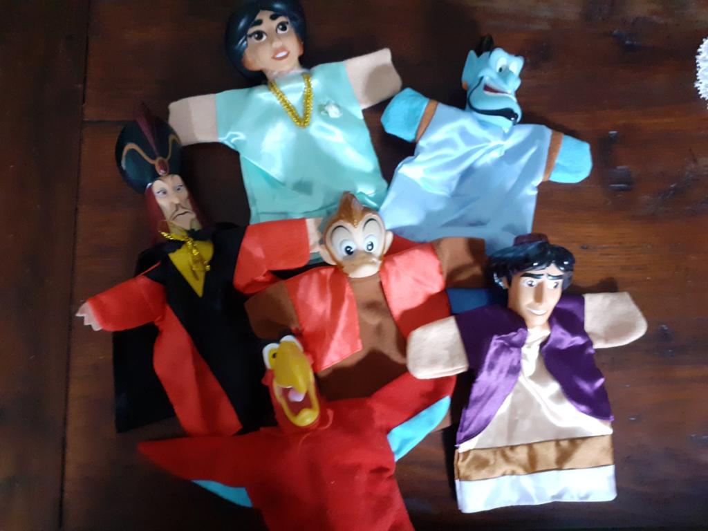 Aladdin handpoppen Disney, Collections, Poupées, Enlèvement ou Envoi