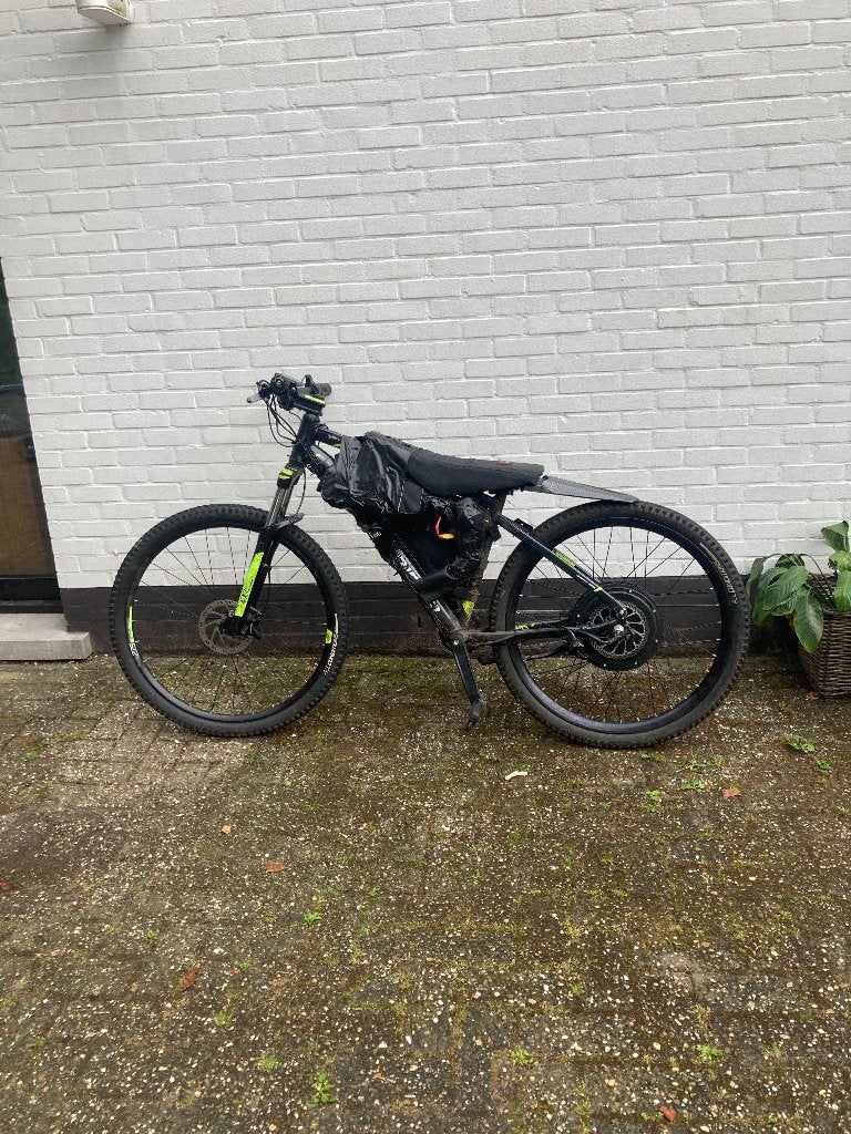 Conversion kit E bike 72 V, 51 à 55 cm, Enlèvement, Utilisé, 50 km par batterie ou plus