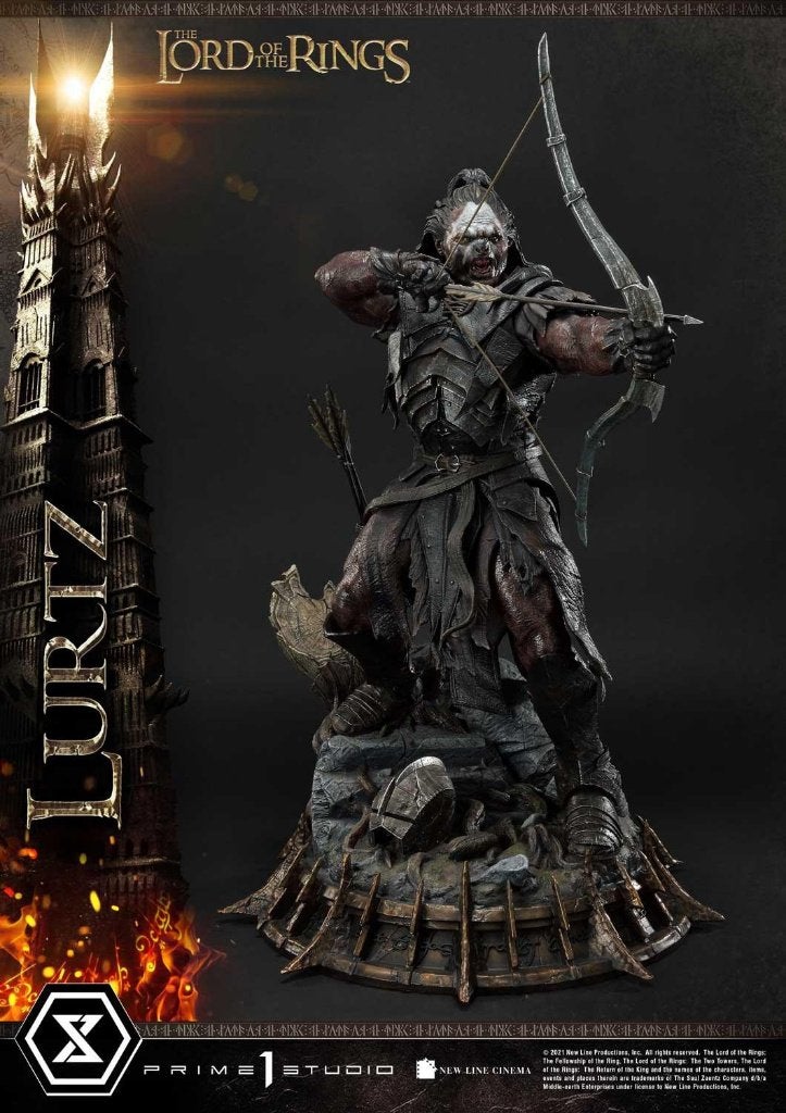 P1 Lurtz Statue – Lord of the Rings, Collections, Enlèvement ou Envoi, Comme neuf, Statue ou Buste