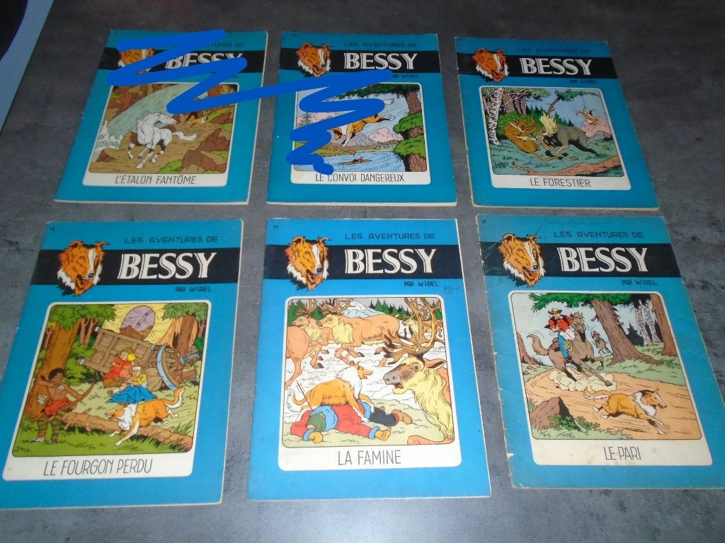 BDs - BESSY, Série complète ou Série, Enlèvement ou Envoi, Utilisé, Willy Vandersteen
