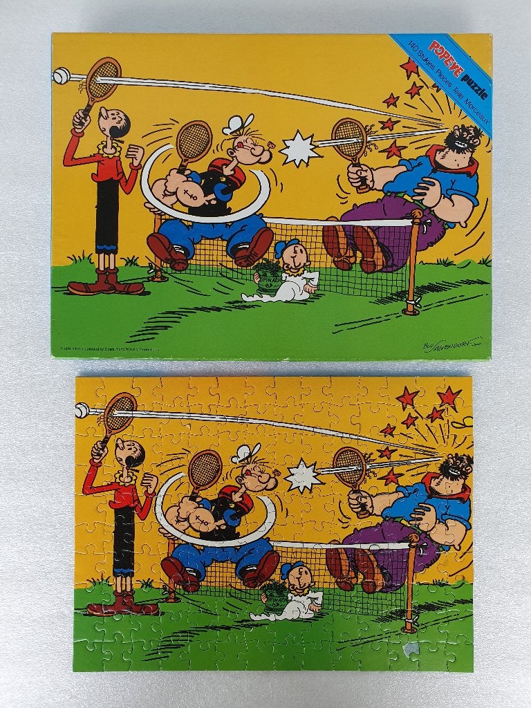 Puzzel Popeye (Flamenco, 140, 1981), Ophalen of Verzenden, Gebruikt