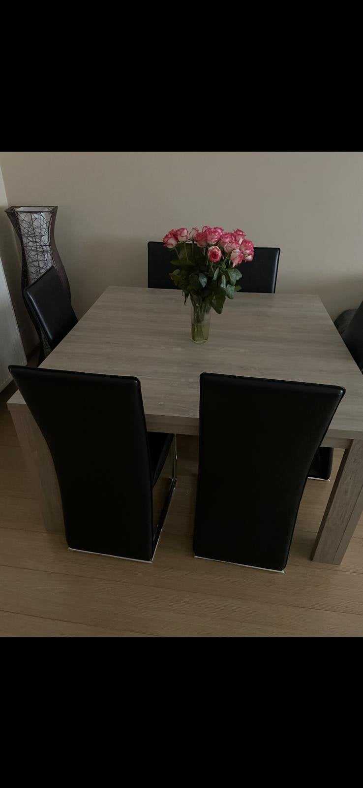 Eettafel met 6 stoelen - Modern en Gebruikt, Ophalen
