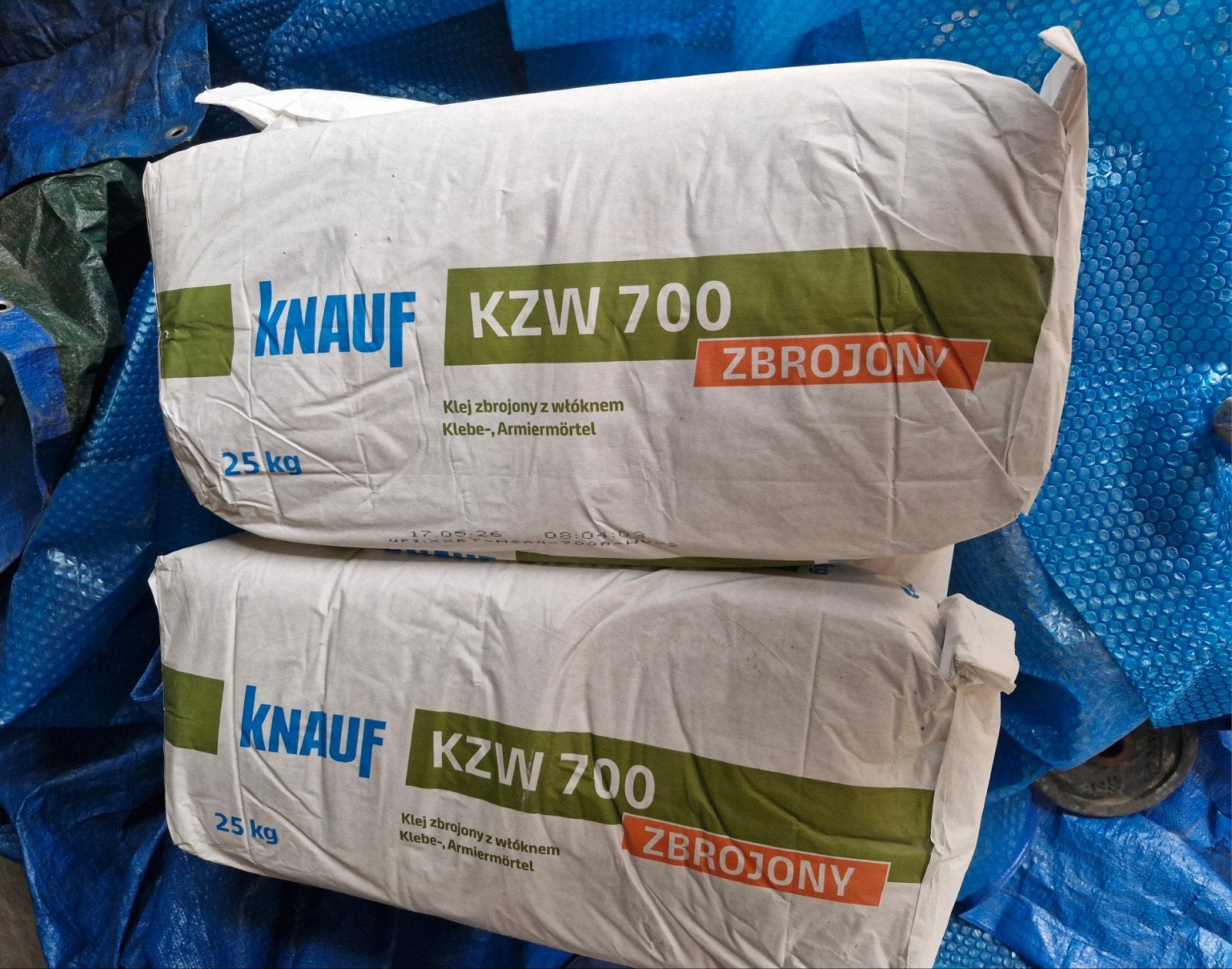 6 sacs  de colle kzw700 neuf , stocké au sec 25 kg , vente à, Doe-het-zelf en Bouw, Metselstenen