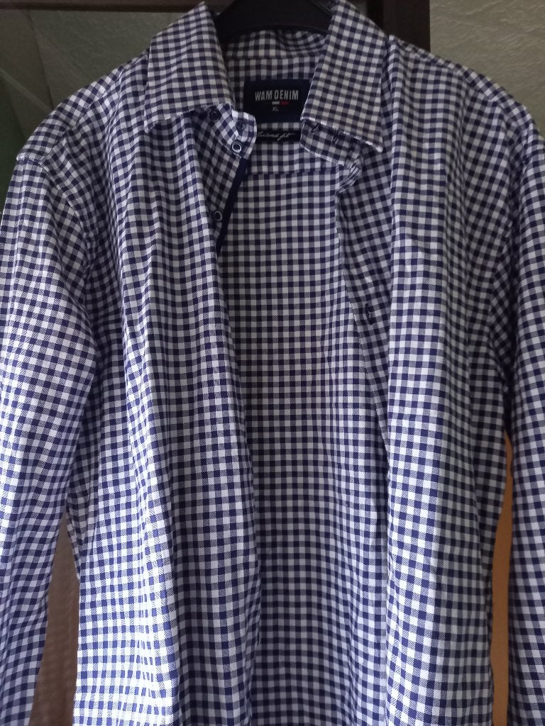 Nieuw hemd wam denim maat xl, Vêtements | Hommes, Enlèvement, Neuf, Bleu, Autres tours de cou