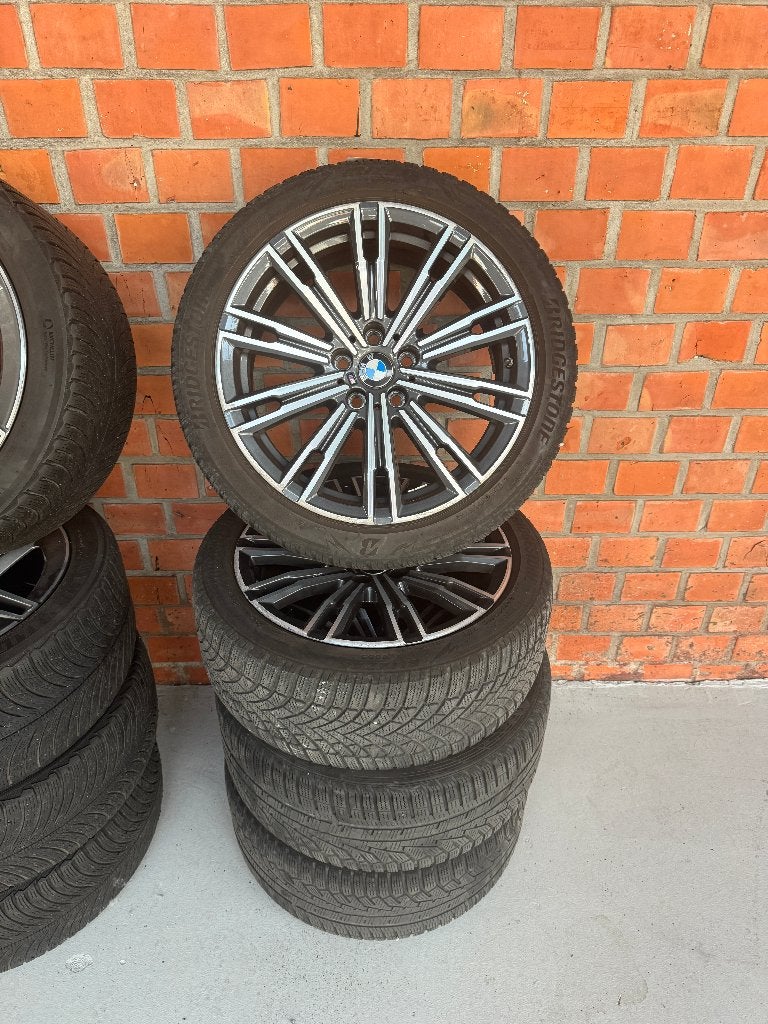 Originele BMW M 18” Velgen + 8 Banden, Véhicule de tourisme, Pneus été, Enlèvement, Utilisé
