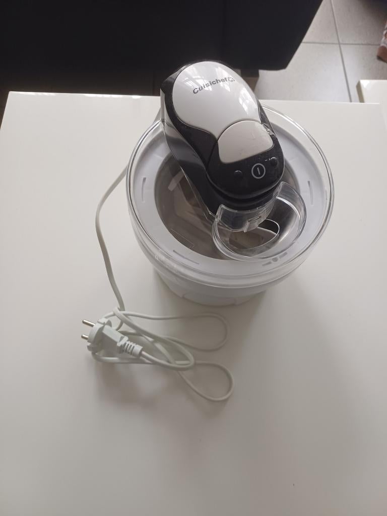 Roomijsmachine, Ophalen