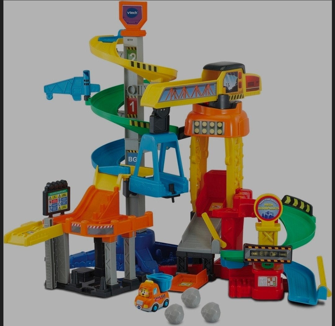 toet toet bouwplaats Vtech, Ophalen