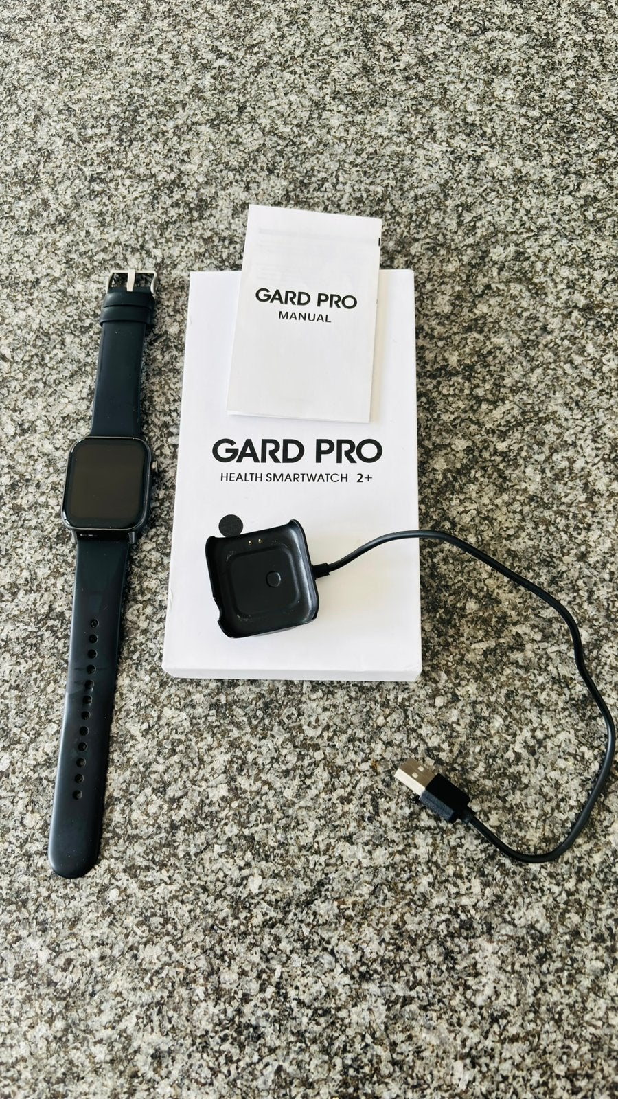 Montre connectée de santé Gard-Pro 2+, Étanche, Avancer d'un pas, Comme neuf, Enlèvement