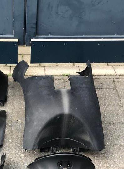Piaggio Zip binnekap onderkuip, Fietsen en Brommers, Ophalen of Verzenden, Gebruikt, Kap, Piaggio