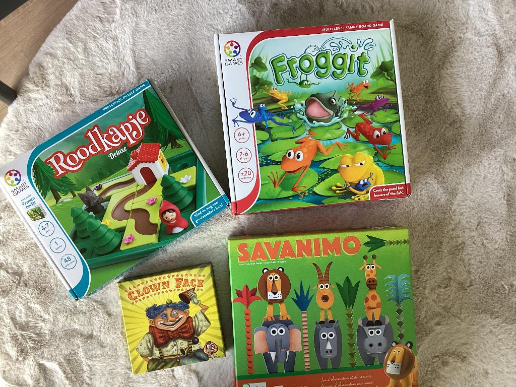 Smart games Roodkapje - Froggit + 2 andere spelletjes, Ophalen, Zo goed als nieuw