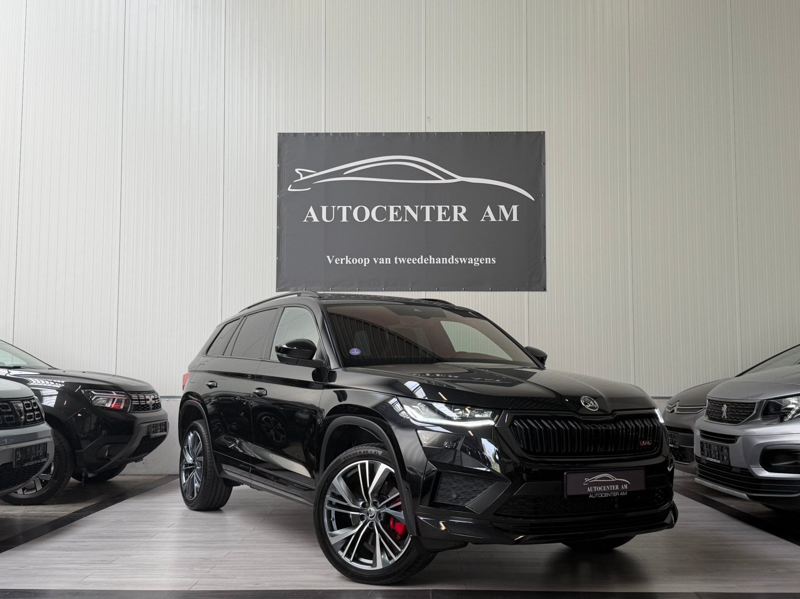 Skoda Kodiaq RS 2.0 TFSi 4x4 DSG 245 PK Panorama** 360 Cam*, Auto's, Skoda, 4 cilinders, 1984 cc, Zwart, Lichtsensor