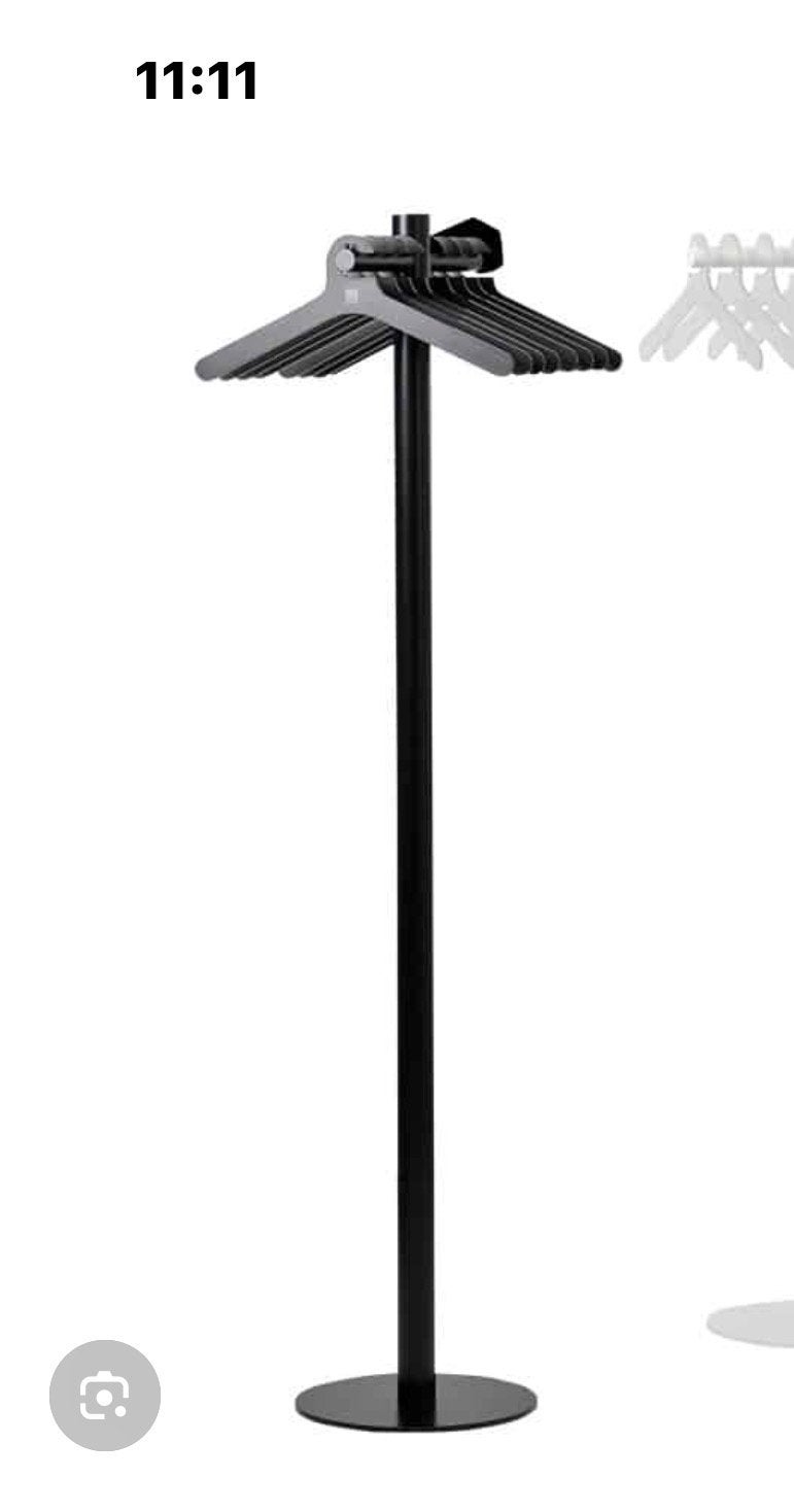 Cascando pole kapstok met 4 hangers, Huis en Inrichting, Ophalen, Zo goed als nieuw, Staande kapstok