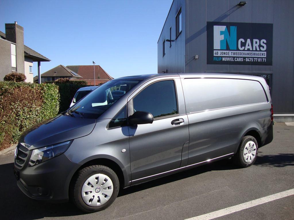 Mercedes-Benz Vito 114cdi aut, L2, klapdeuren, veel opties,, Auto's, Bestelwagens en Lichte vracht, Stof, Gebruikt, 4 cilinders