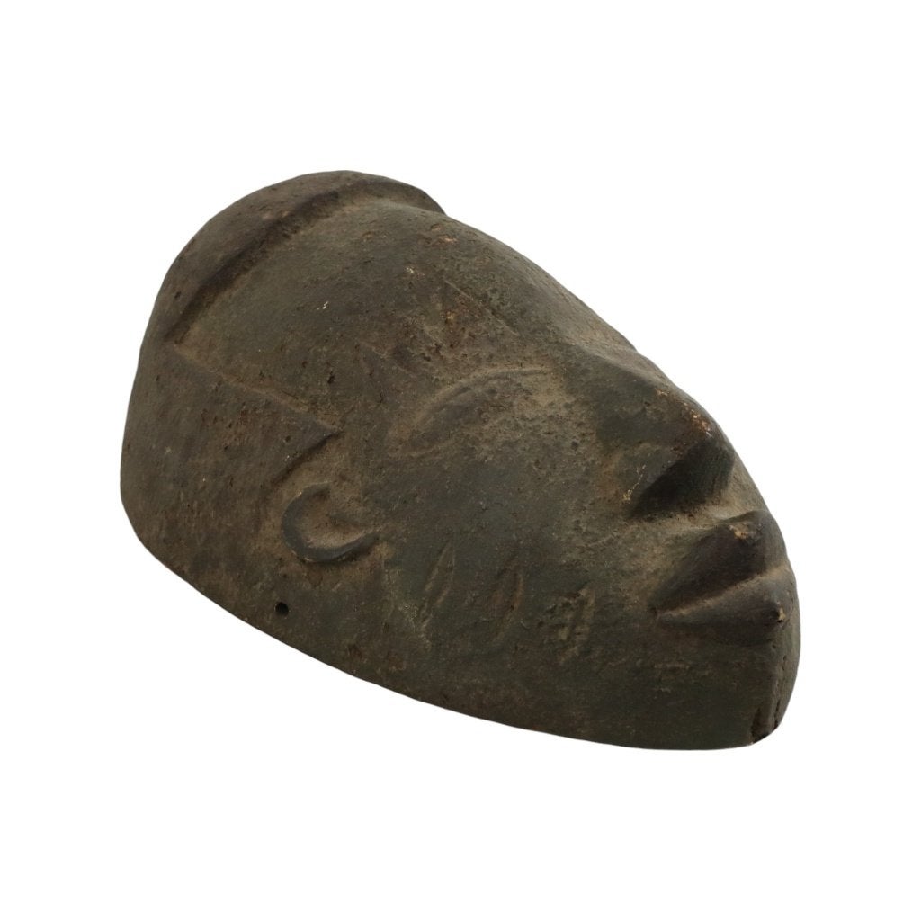 Vintage Afrikaans Masker Hout Tribale Kunst Handgemaakt 38cm, Overige onderwerpen, Brutalistisch, Handgemaakt, 20 - 50 cm