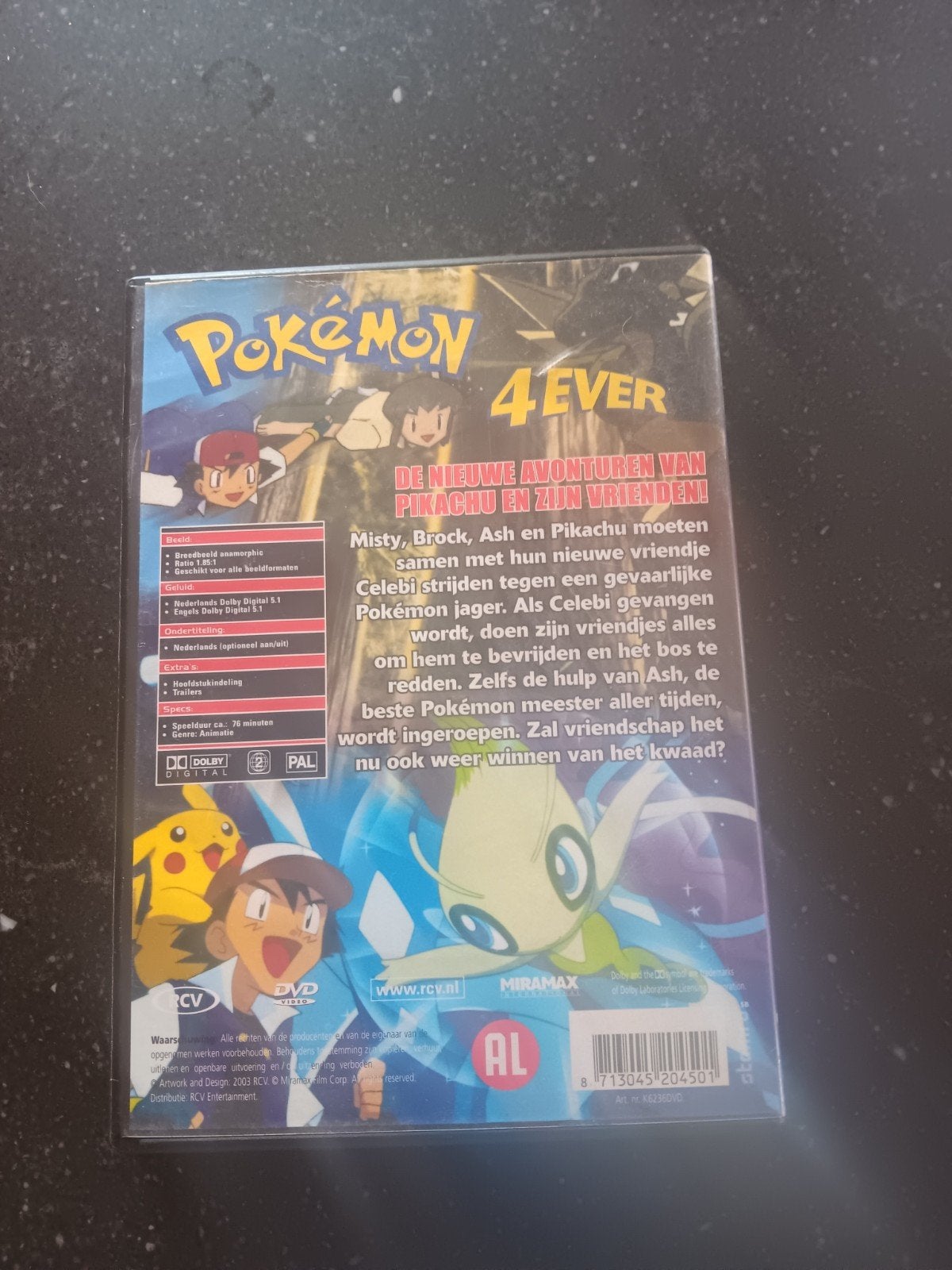 pokemon 4 ever DVD, Enlèvement ou Envoi