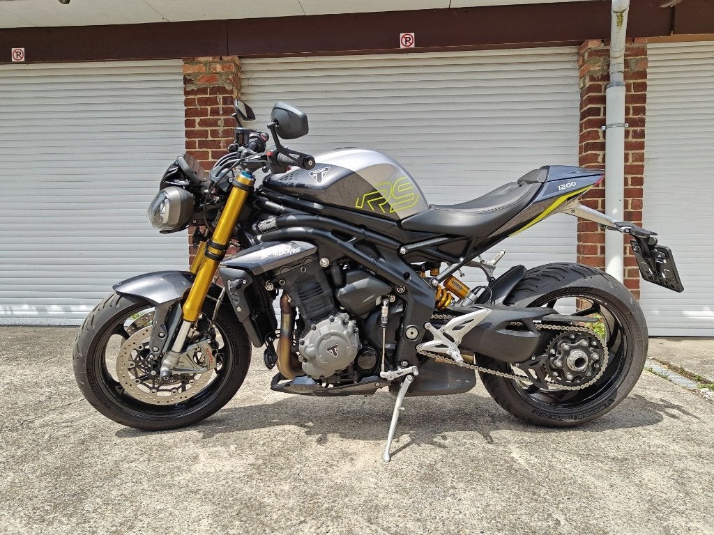 Triumph Speed Triple 1200 RS, Occasion, Motorrijbewijs A, Traction Control, Bedrijf