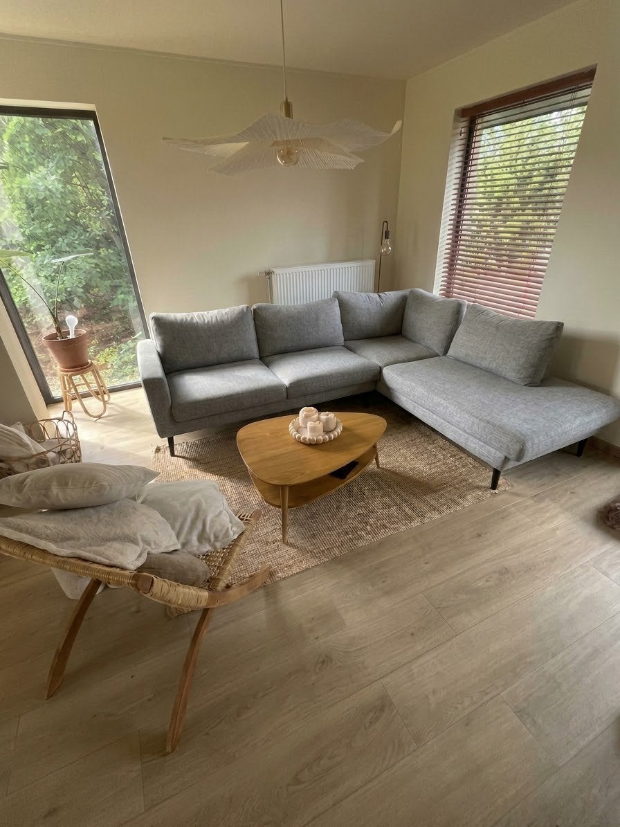 Zetel te koop, Banc d'angle, Quatre personnes ou plus, Enlèvement, Utilisé