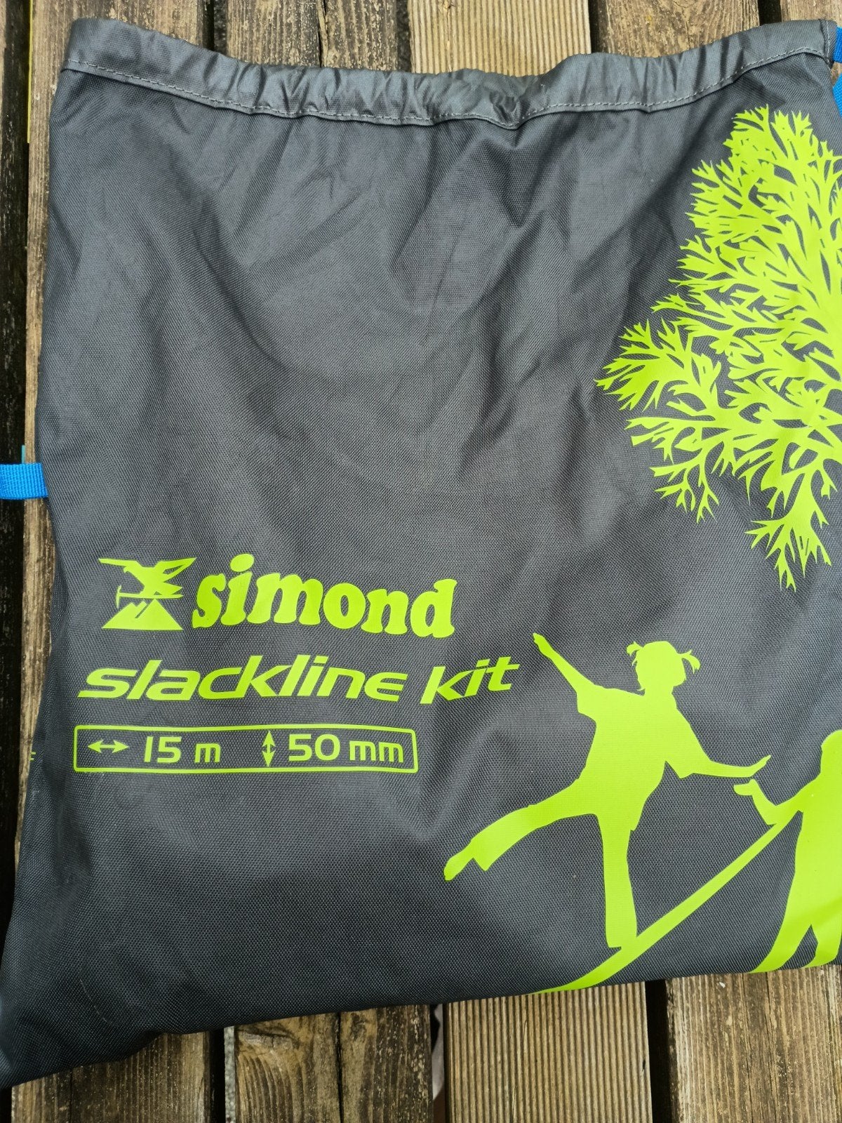 slackline (nieuw), Ophalen