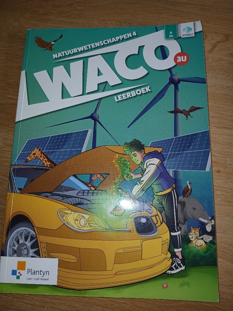 Waco leerboek 4de, Enlèvement ou Envoi, Comme neuf, Physique