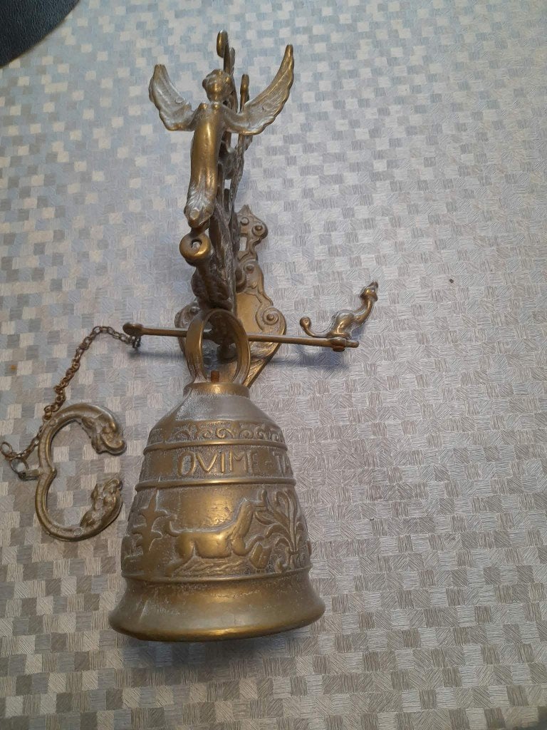 Bronzen bel, Antiquités & Art, Enlèvement ou Envoi, Bronze