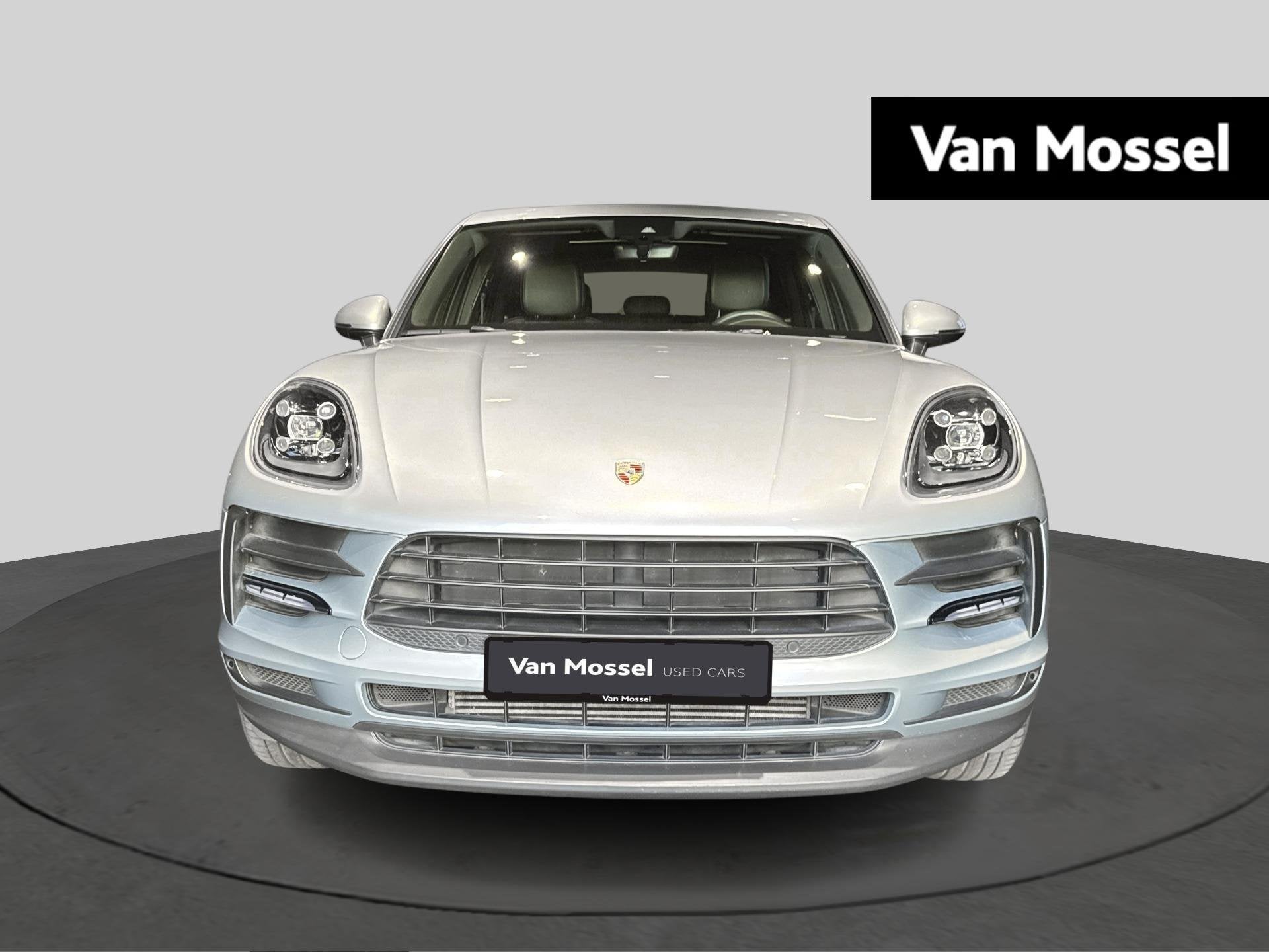 Porsche Macan 2.0 Turbo PDK + LEDER-ALCANTARA + APP CONNECT, Autos, Porsche, Argent ou Gris, 227 g/km, Entreprise, 2000 kg
