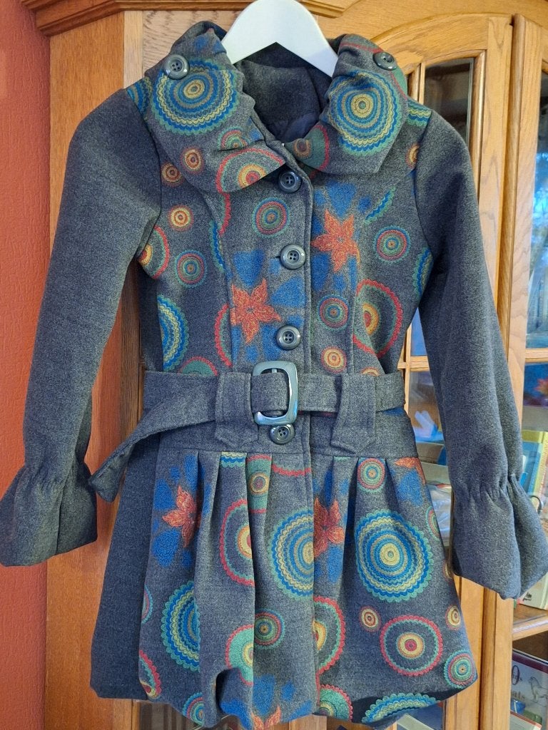 Manteau d’hiver en laine pour fille 12-14 ans, Enfants & Bébés, Enfants & Bébés Autre, Enlèvement ou Envoi, Comme neuf