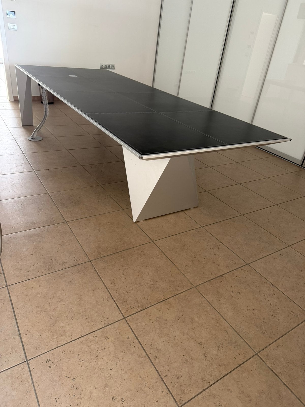 Design Bureau, Maison & Meubles, Bureaux, 300 cm, Goulotte de câbles, Comme neuf, 125 cm