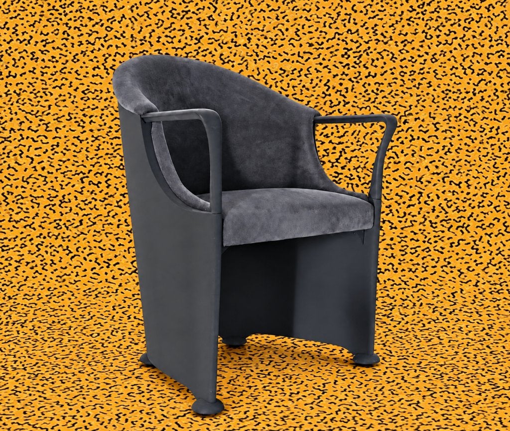Tronetto design chair by Luigi Origlia Origlia Italy, 1990s, Antiquités & Art, Enlèvement, Chaise, Marqué