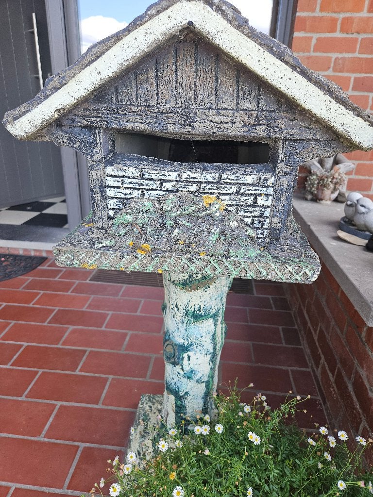 Notalgische brievenbus, Ophalen, Gebruikt, Hardsteen, Staande brievenbus