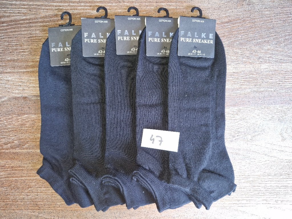 Falke Sneakers Heren schoenmaat 43/46 Pakket 47, Vêtements | Hommes, Chaussettes & Bas, Neuf, Autres couleurs, Falke, Taille 43 à 46