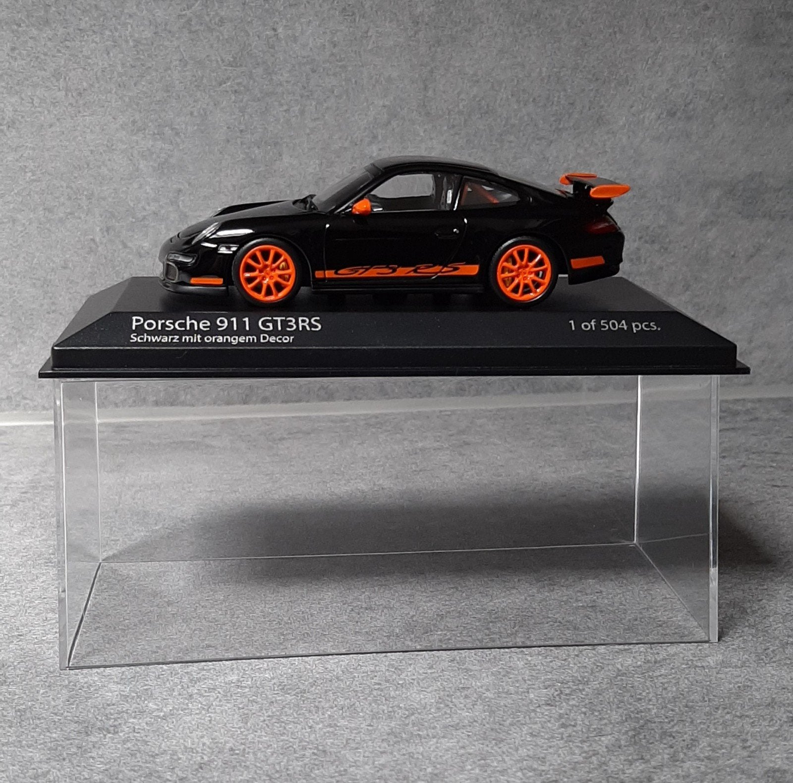 Minichamps/1:43/Porsche GT3 RS/1of504 pcs/Nieuw, Enlèvement ou Envoi, Neuf, Voiture, MiniChamps