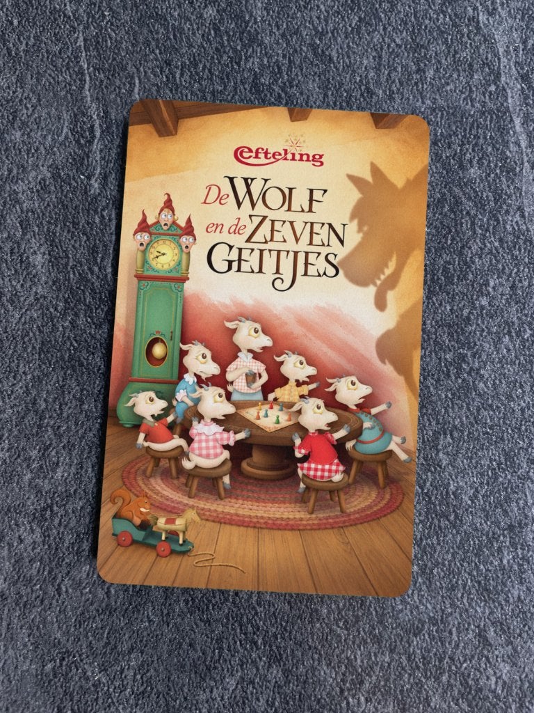 Yoto kaart - Efteling | De wolf en de zeven geitjes, Ophalen of Verzenden, Nieuw, Taal en Lezen, Met geluid