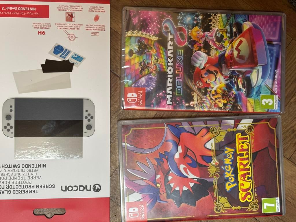 Nintendo switch oled, Games en Spelcomputers, Games | Nintendo Super NES, Zo goed als nieuw, Ophalen