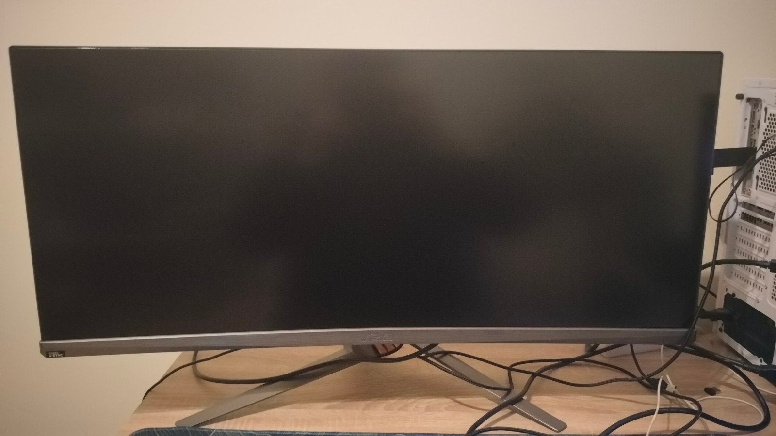 Asus ROG PG348Q Curved Monitor, Computers en Software, Monitoren, Gebruikt, 61 t/m 100 Hz, Overige resoluties, Ophalen of Verzenden