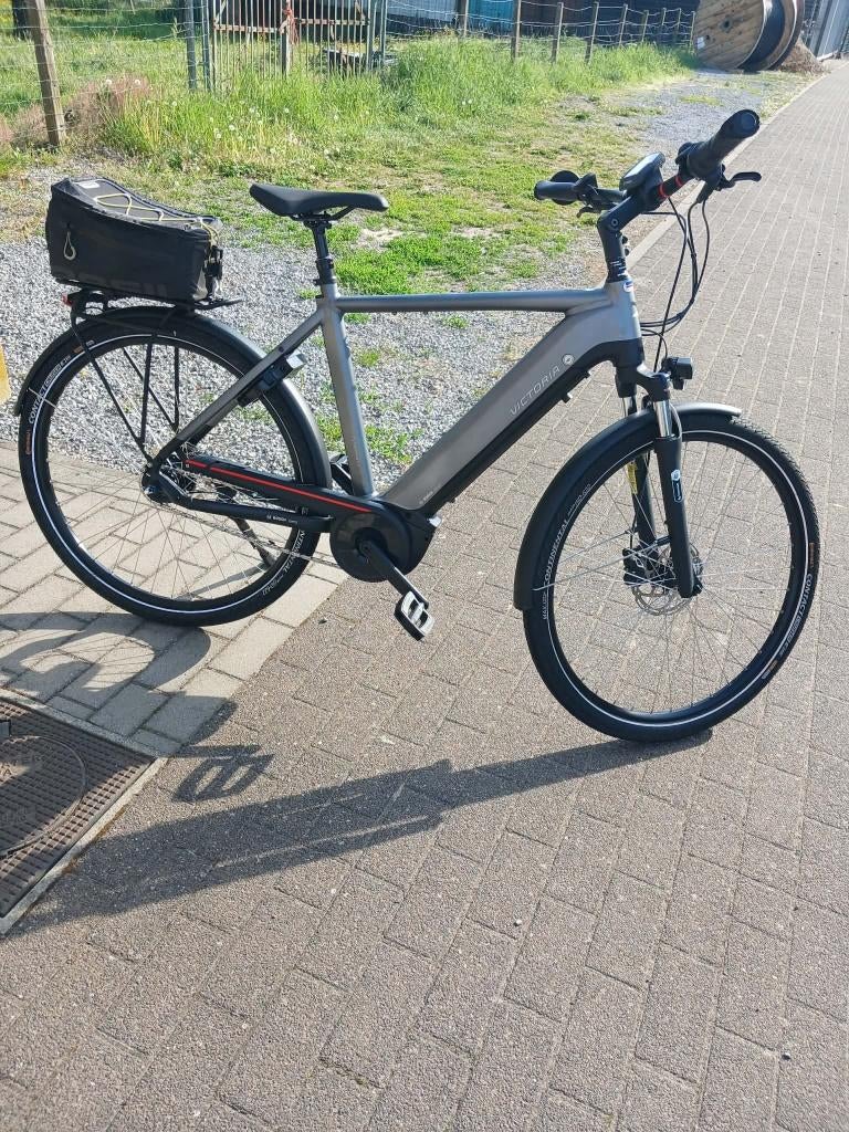 Elektrische herenfiets, Fietsen en Brommers, Elektrische fietsen, Ophalen, Zo goed als nieuw, Overige merken