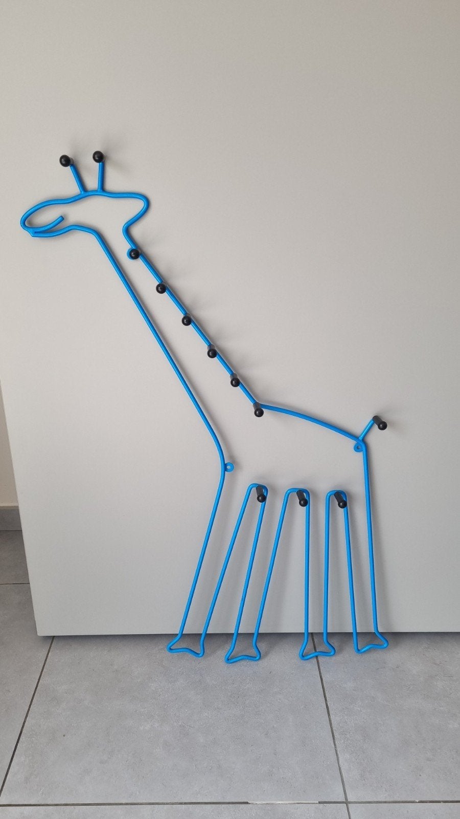 kapstok giraf, Maison & Meubles, Accessoires pour la Maison | Portemanteaux, Enlèvement, Comme neuf, Métal, Portemanteau enfant