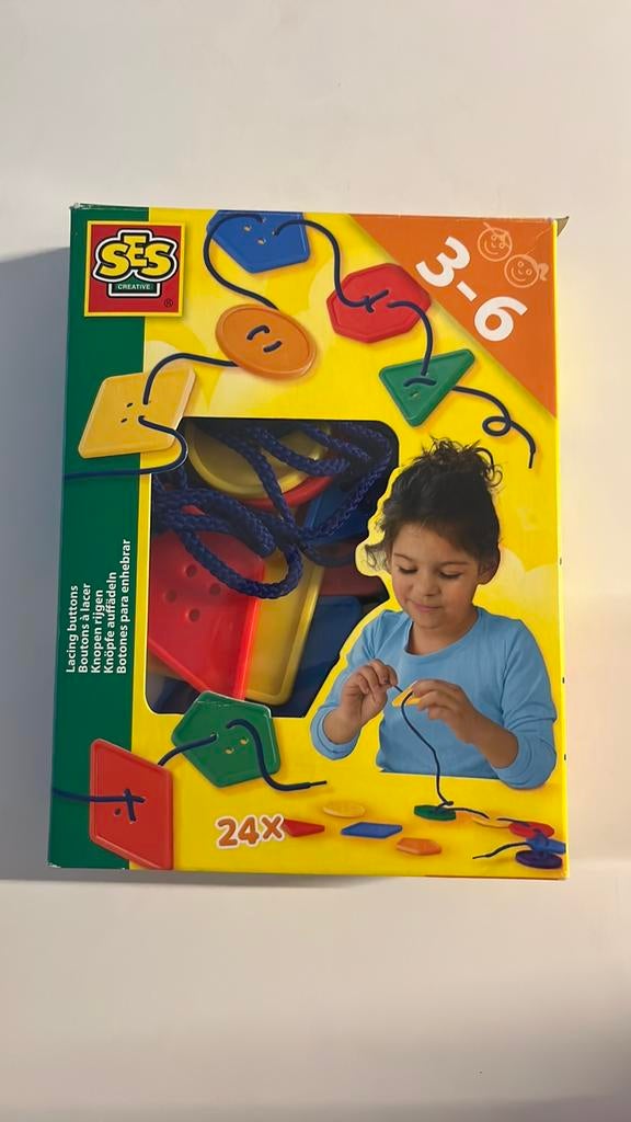 Ses creatieve knopen ringen, Kinderen en Baby's, Ophalen of Verzenden, Gebruikt