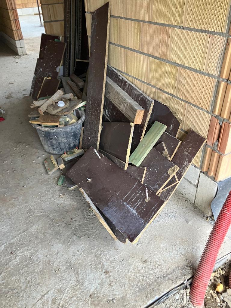 Betonspan gratis, Doe-het-zelf en Bouw, Platen en Panelen, Ophalen, Gebruikt, Hout, Minder dan 20 mm