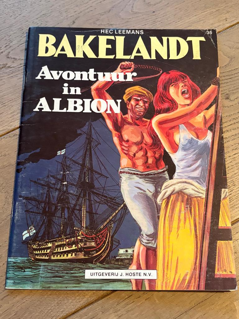 Bakelandt - 35 - Avontuur in albion, Une BD, Enlèvement ou Envoi, Utilisé, Hec Leemans