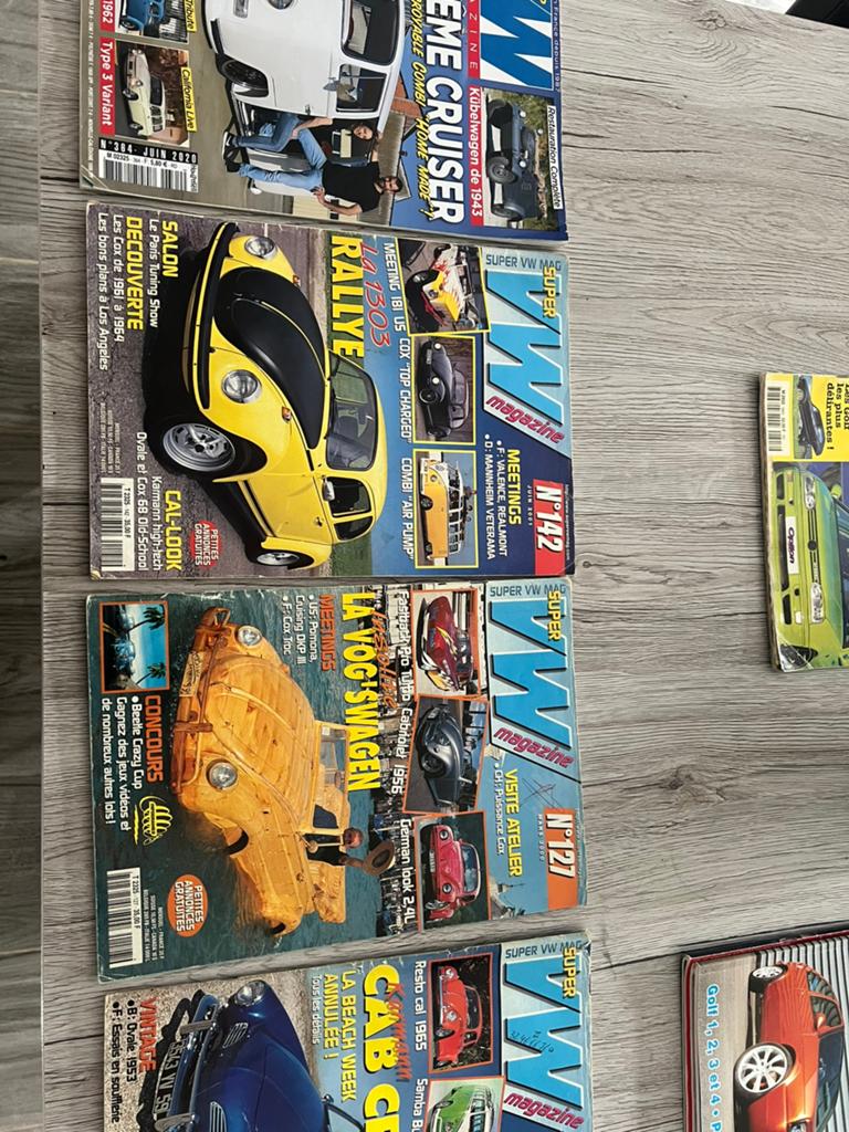 4 super vw mag, Enlèvement, Utilisé