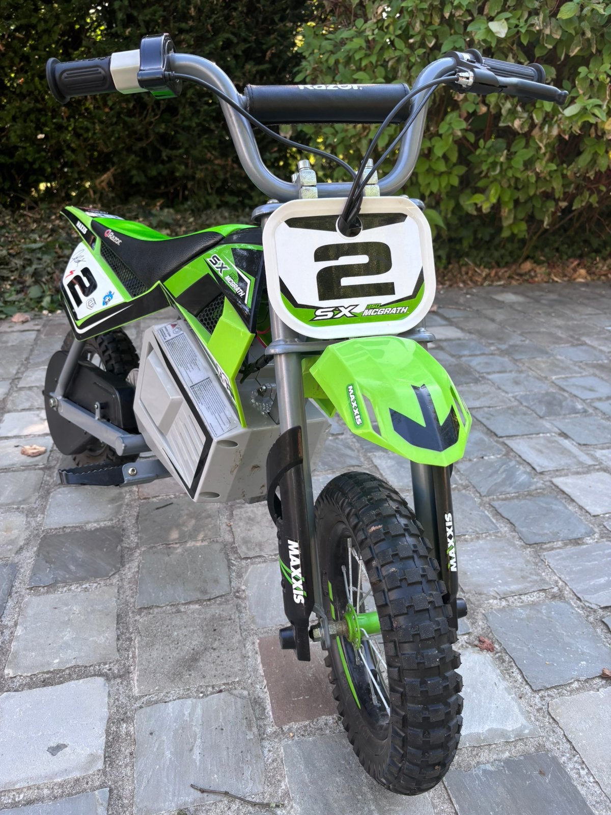 Moto-cross électrique Razor SX350 McGrath pour enfants, Vélos & Vélomoteurs, Mini Bikes, Midi Bikes & Pit Bikes, Utilisé, Dirt Bike