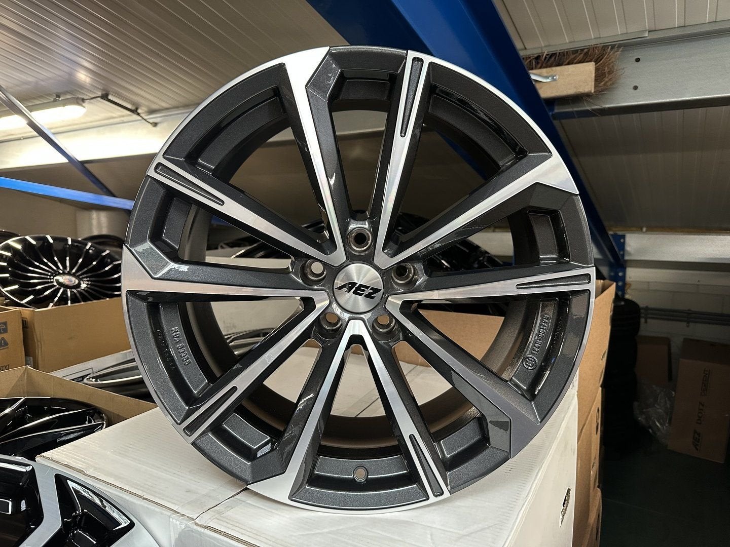 Nieuw 18inch VW Audi Seat BMW Skoda AEZ Style Velgen! 5x112, -, -, Banden en Velgen, Nieuw