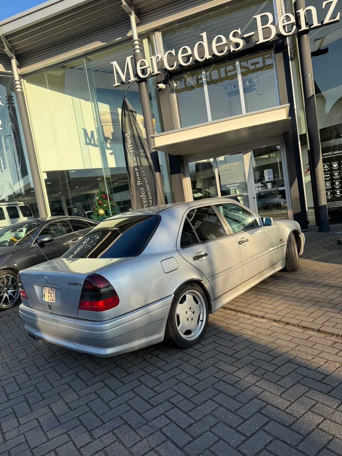Mercedes-benz c36 AMG oldtimer, Autos, Mercedes-Benz, Particulier, Classe C, Air conditionné automatique, Cruise Control, Rétroviseurs électriques